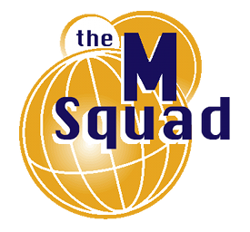 The M-Squad logo